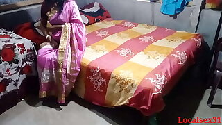 Desi Indian Pink Saree Little short of With an increment of Deep Fuck(Official video By Localsex31)
